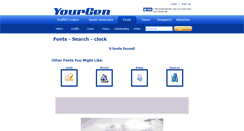 Desktop Screenshot of clock.yourgen.com